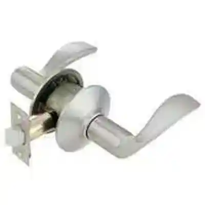 ACCENT PASSAGE LEVER SATIN NICKEL (ORGILL) - Arlington Coal & Lumber