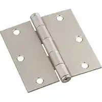 Main 2 - 830248 3-1/2" SATIN NICKEL DOOR HINGE - Arlington Coal & Lumber