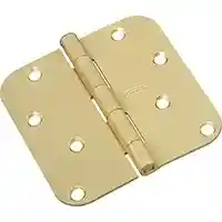 Main 2 - 830224 HINGE DR 3-1/2IN S BRS HINGE DOOR 3-1/2 5/8 RC BRASS - Arlington Coal & Lumber
