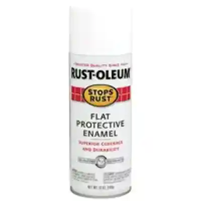 RUST-OLEUM FLAT WHITE ENML SPRAY PAINT 12 OZ. - Arlington Coal & Lumber