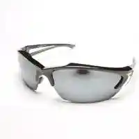 Main 2 - (SDK117-G2) KHOR BLACK W/SILVER LENS EDGE SAFETY GLASSES  - Arlington Coal & Lumber