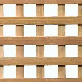 Main 1 - 4' X 8' WEST RED CEDAR "CLEAR" SQUARE LATTICE PANEL, 1-3/4" SPACING, 1/4" THICKNESS W8101115 - Arlington Coal & Lumber