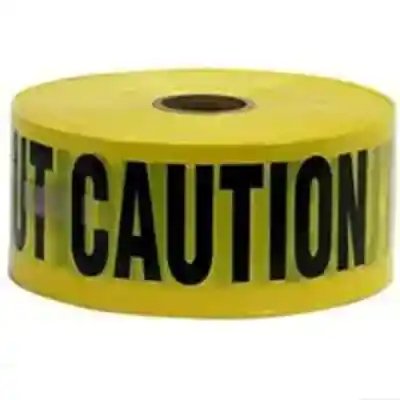 TAPE CAUTION 1000FT BARRICADE - Arlington Coal & Lumber