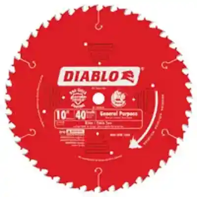 DIABLO 10" X 40TH GENERAL PURPOSE SAW BLADE (D1040X ) - Arlington Coal & Lumber