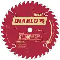 Main 2 - DIABLO 6" X 40TH FINISHING SAW BLADE (D0640X) - Arlington Coal & Lumber