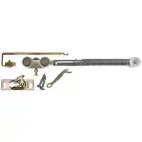 Main 2 - JOHNSON HARDWARE #1060 SOFT CLOSE STANDARD HANGER  - Arlington Coal & Lumber