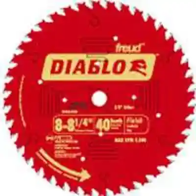 DIABLO 8-1/4" X 40TH FINISH BLADE (D0840X) - Arlington Coal & Lumber