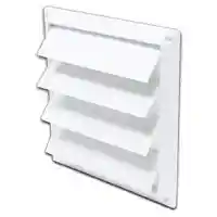 Main 2 - LAMBRO HOOD VENT LOUVER PLST 6IN WHT (361W) - Arlington Coal & Lumber