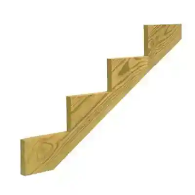 4-STEP PRESSURE TREATED STAIR STRINGER - Arlington Coal & Lumber