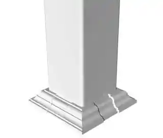 Main 1 - RDI CROSSOVER 3.5" TO 6.5" 4-PIECE ELITE TRIM RING (73018131) - Arlington Coal & Lumber