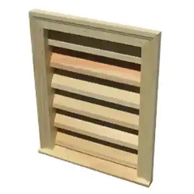 12" X 18" WOOD LOUVER 908 CASING (R.O. 14-1/2" X 20-1/2") - Arlington Coal & Lumber