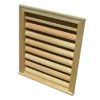 Main 1 - 18" X 24" WOOD LOUVER 908 CASING (R.O. 19-3/4" x 25-1/2") - Arlington Coal & Lumber