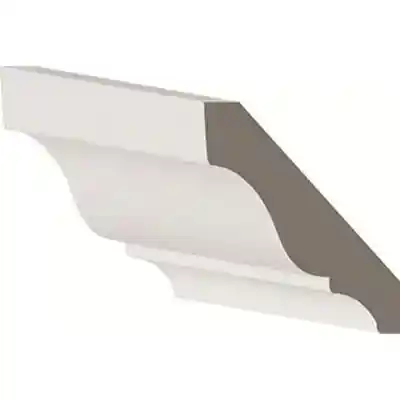 8009 PFJ 9/16" X 3-5/8" CROWN MOULDING JESSO FINISH 16 FT (INTERIOR USE ONLY) - Arlington Coal & Lumber