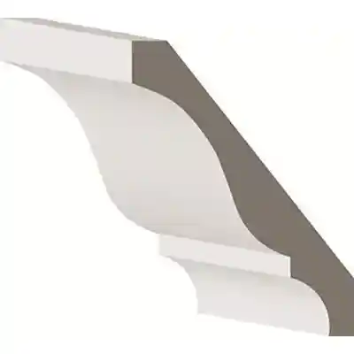 8013 PFJ 11/16" X 4-5/8" CROWN MOULDING JESSO FINISH 16 FT (INTERIOR USE ONLY) - Arlington Coal & Lumber