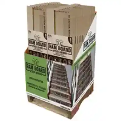 34” X 19” RAM BOARD STAIR ARMOR WITH SPILL GUARD (6/PK) - Arlington Coal & Lumber