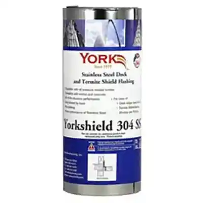 8"X20' YORK-SHIELD 304-SS STAINLESS STEEL FLASHING - Arlington Coal & Lumber