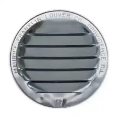 1-1/2" MILL FINISH ALUMINUM MIDGET LOUVER (M15M) - Arlington Coal & Lumber