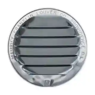 Main 1 - 1-1/2" MILL FINISH ALUMINUM MIDGET LOUVER (M15M) - Arlington Coal & Lumber