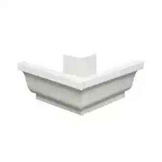 Main 1 - L&R WHITE ALUMINUM GUTTER OUTSIDE MITRE SECTION - Arlington Coal & Lumber
