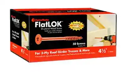 BX (50) 4-1/2" FLATLOK ENGINEERED WOOD FASTENER - Arlington Coal & Lumber
