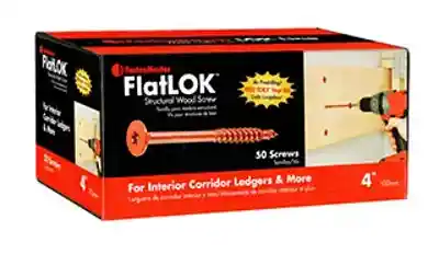 BX (50) 4" FLATLOK ENGINEERED WOOD FASTENTER - Arlington Coal & Lumber