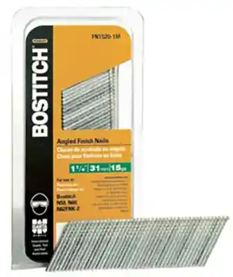 BOSTITCH FN1520 1-1/4" 15GA ANGLED FINISH NAIL 3.66M BX - Arlington Coal & Lumber