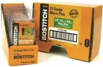 BOSTITCH PT-2312-3M 1/2" 23 GA HEADLESS PIN (3.0M) - Arlington Coal & Lumber