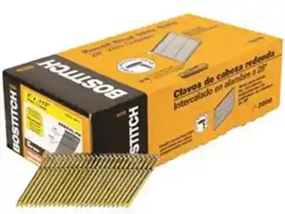 BOSTITCH S6DGAL-FH (2" X .113) GALV SMOOTH FH WIRE WELD STICK NAIL 2M BX - Arlington Coal & Lumber