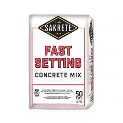 50# BAG SAKRETE FAST SETTING (4,000# PSI) CONCRETE MIX - Arlington Coal & Lumber