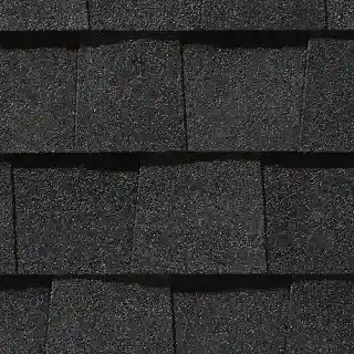 Main 2 - CERTAINTEED LANDMARK MOIRE BLACK ROOF SHINGLE (3 BND SQ) 240# SQ - Arlington Coal & Lumber