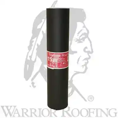 15# SATURATED ASPHALT FELT 432 SQ FT ROLL  3'X144'  WARRIOR ASTM D-4869 - Arlington Coal & Lumber