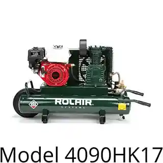 Main 2 - ROLAIR 5.5 HP 9-GALLON AIR COMPRESSOR HONDA GAS ENGINE (9.3 CFM @ 90 PSI) - Arlington Coal & Lumber
