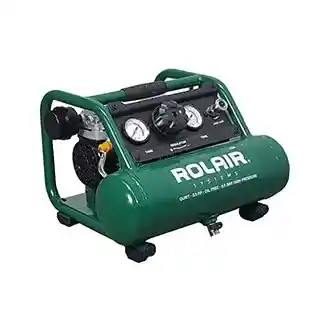 Main 2 - ROLAIR AB5-PLUS 0.5 H/P OIL-LESS .7 CFM @ 90 PSI 1-GALLON ELEC. AIR COMPRESSOR  - Arlington Coal & Lumber