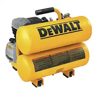 Main 1 - DEWALT 1.1HP 4-GAL (DUAL TANK) ELECTRIC COMP., HAND CARRY (D55153) 1-YEAR WARRANTY - Arlington Coal & Lumber