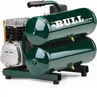 Main 2 - PORTER CABLE ELECTRIC AIR COMPRESSOR 6- GAL/150 PSI  - Arlington Coal & Lumber
