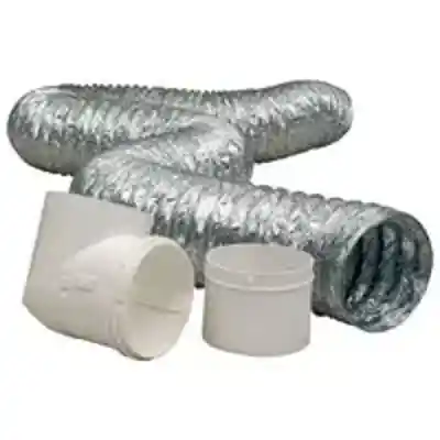 DUNDAS JAFINE DUCT DRYER ALUM FOIL 4INX8FT (TD48D2DZW) - Arlington Coal & Lumber