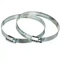 Main 1 - DUNDAS JAFINE WORM GEAR CLAMP 4IN (MC4ZW) - Arlington Coal & Lumber