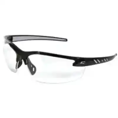 (DZ111VS-G2) ZORGE BLACK W/CLEAR LENS EDGE SAFETY GLASSES  - Arlington Coal & Lumber