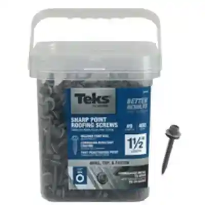 21406 SCREW ROOF HWH 9X1-1/2IN SCREW ROOFING HWH NO9 X1-1/2IN - Arlington Coal & Lumber