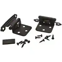 Main 1 - HINGE OVERLAY FLAT BLACK - Arlington Coal & Lumber