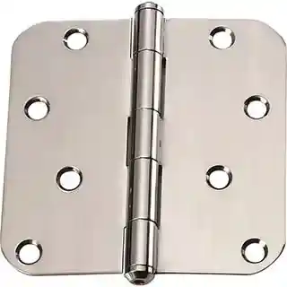 Main 1 - DOOR HINGE 4"X4" RADIUS POL.SS - Arlington Coal & Lumber