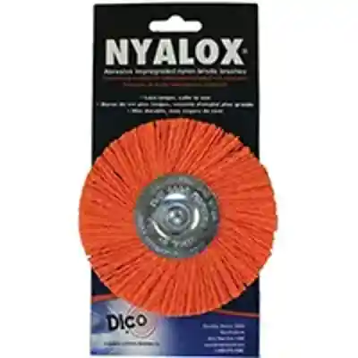 NYALOX 4" WHEEL BRUSH ORANGE MEDIUM (541-778-4) - Arlington Coal & Lumber