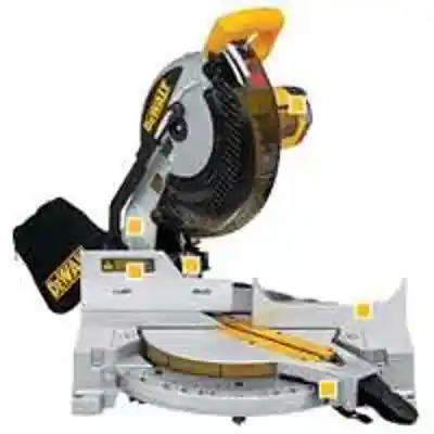 DEWALT 10" COMPOUND MITRE SAW (DWS713) - Arlington Coal & Lumber