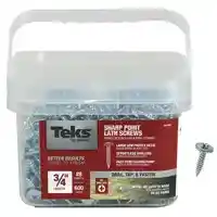 Main 2 - 21506 SCREW LATH SP NO8X3/4IN SCREW LATH SHARP PT NO8 X3/4IN - Arlington Coal & Lumber