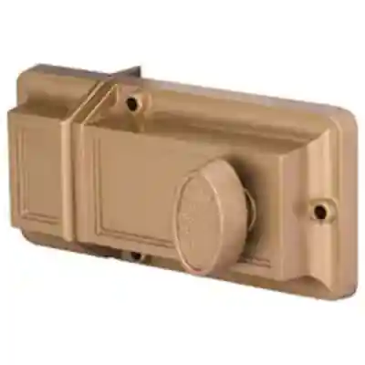 RIM DEADLOCK 1IN HARD DEADBOLT - Arlington Coal & Lumber