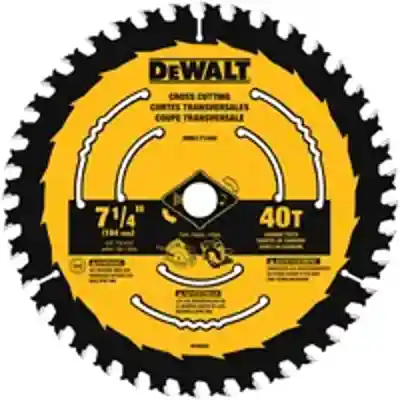 DEWALT BLADE SAW CIRC 40TPI 7-1/4IN DWA171440B10 - Arlington Coal & Lumber