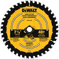 Main 1 - DEWALT BLADE SAW CIRC 40TPI 7-1/4IN DWA171440B10 - Arlington Coal & Lumber