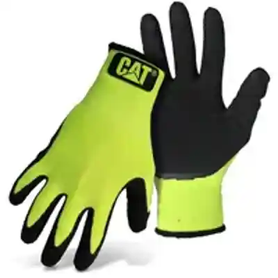 GLOVES LTEX PALM HIVIS GRN MED - Arlington Coal & Lumber