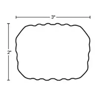 L&R 2" X 3" X 10 FT WHITE FINISH ALUMINUM PIPE  (STANDARD) - Arlington Coal & Lumber