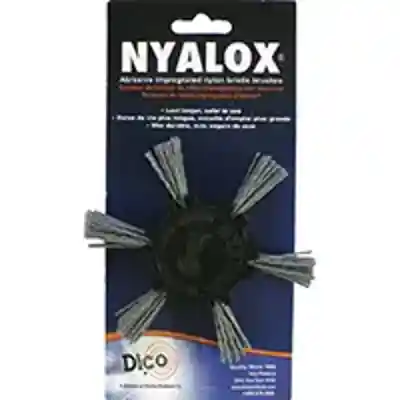 NYALOX 4" FLAP BRUSH GREY COARSE (541-776-4) - Arlington Coal & Lumber